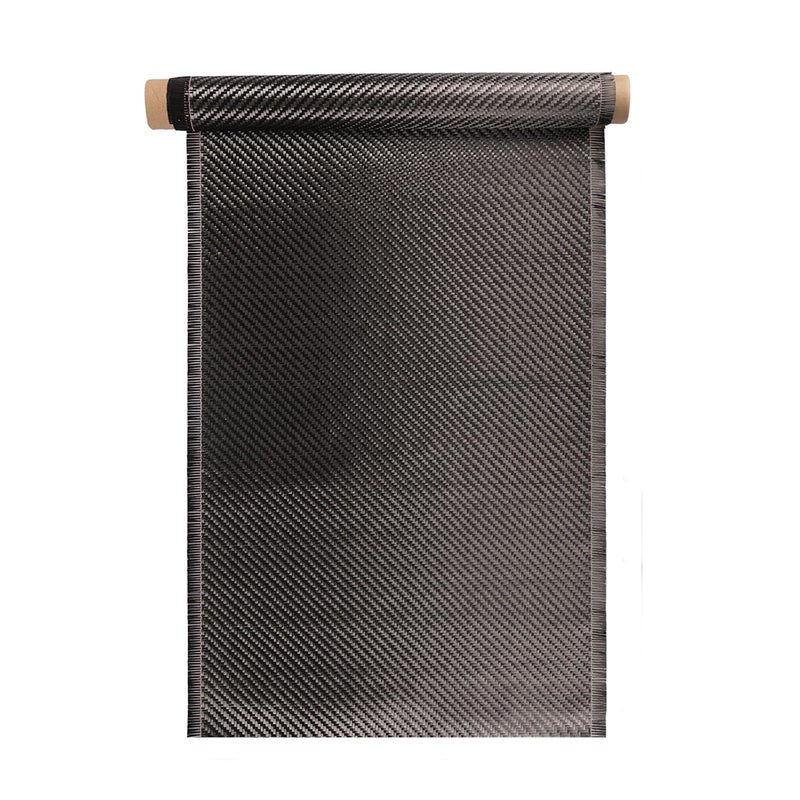 Caliwill Carbon Fiber Fabric Roll 6.5ft x 12”Fabric Mesh Carbon Fiber Cloth Carbon Fiber Sheet Pure Fabric Roll for Cars for Structural Reinforcement on Concrete Walls, Basements, Boats DIY Projects - Image 1